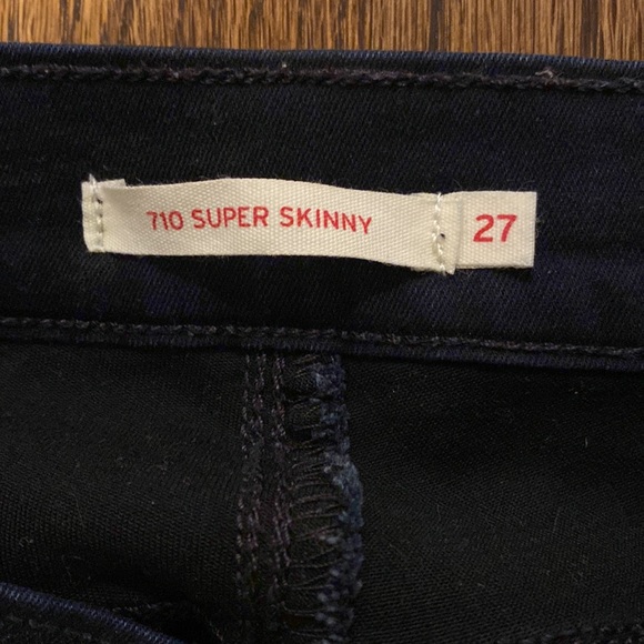 Levi’s 710 Second Skin Super Skinny Jeans - Picture 4 of 9